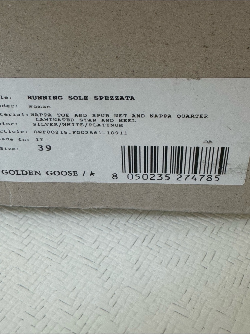 Golden Goose Running Soles - Picture 5 of 9